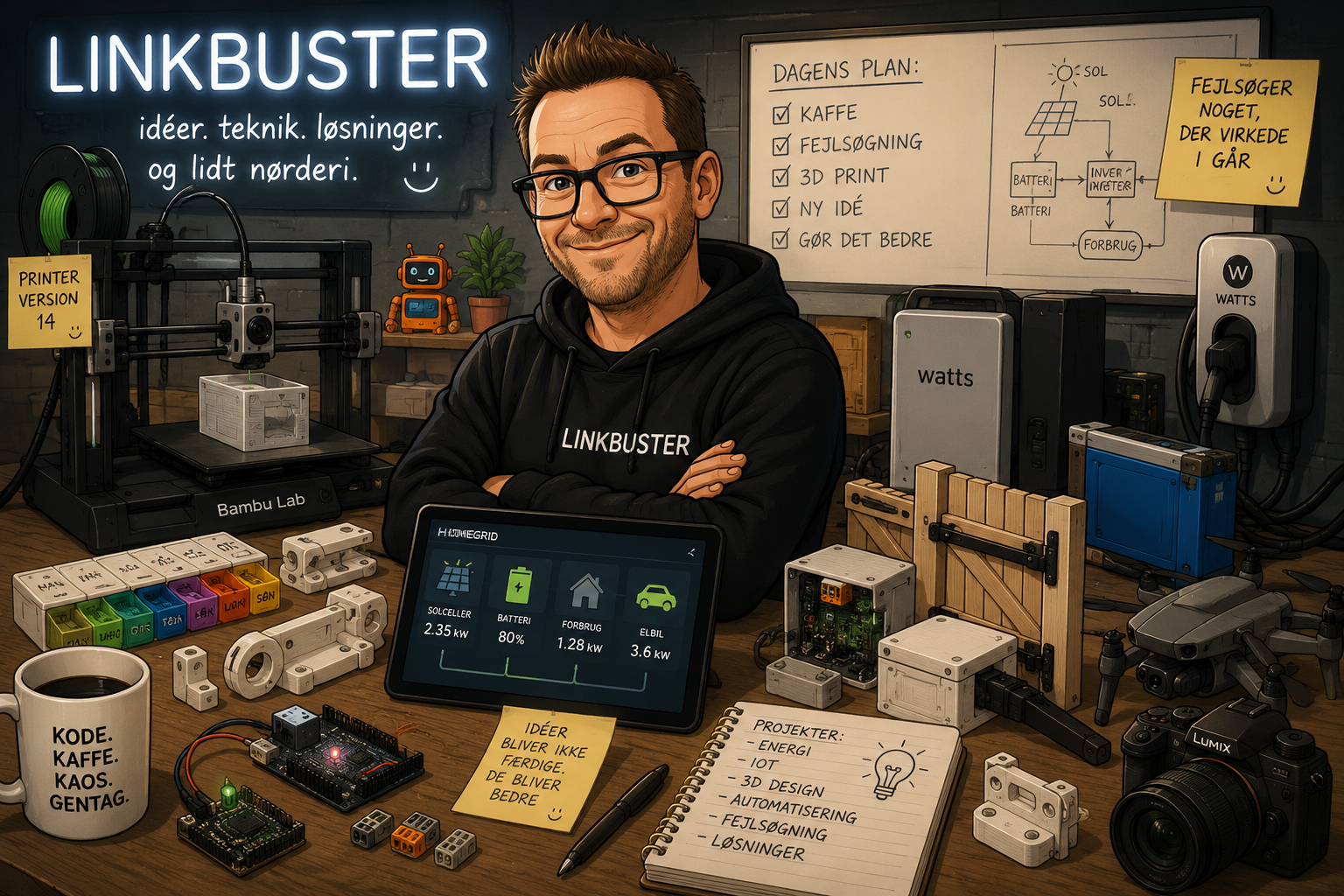 Linkbuster – Allan og hans projekter